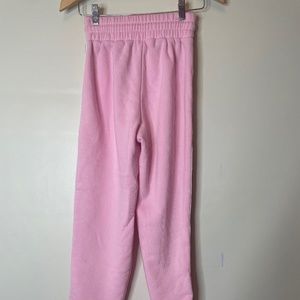 Pink sweatpants